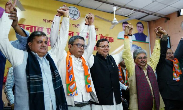 पूर्व मुख्यमंत्री बीसी खंडूड़ी के पुत्र मनीष भाजपा में शामिल