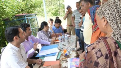 जनसंवाद कार्यक्रम में कुल 22 शिकायत हुई दर्ज, 07 का मौके पर ही निस्तारण जनसंवाद कार्यक्रम में कुल 22 शिकायत हुई दर्ज, 07 का मौके पर ही निस्तारण