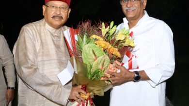 केन्द्रीय मंत्री शेखावत से मुलाकात कर मूर्तिविहीन मंदिरों में मूर्ति स्थापित करने का अनुरोध