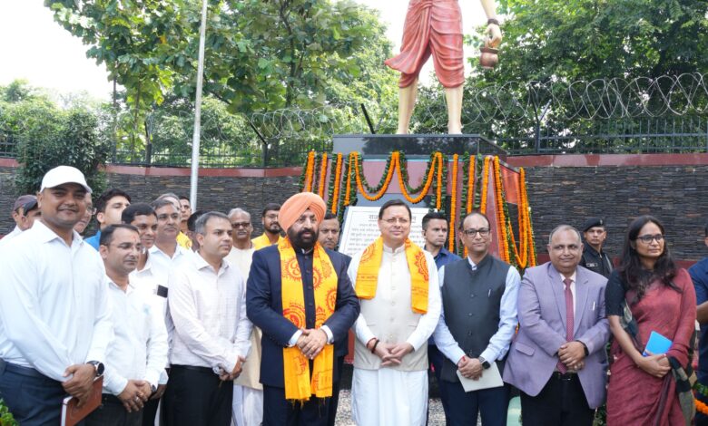 राज्यपाल और मुख्यमंत्री  ने  किया राजभवन परिसर में ‘‘भगीरथ उद्यान’’ का उद्घाटन