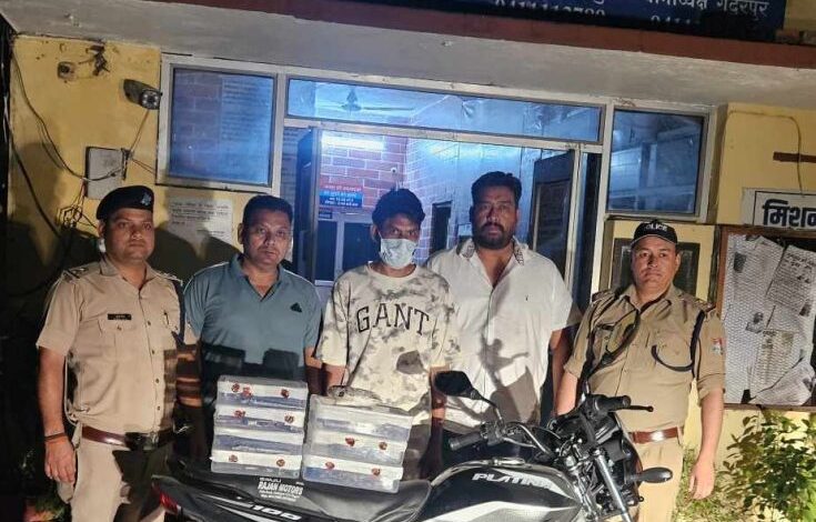 एसटीएफ की बड़ी कार्यवाही: 05 तमंचे 315 बोर और 02 तमंचे 12 बोर के साथ अन्तर्राज्यीय हथियार तस्कर गिरफ्तार