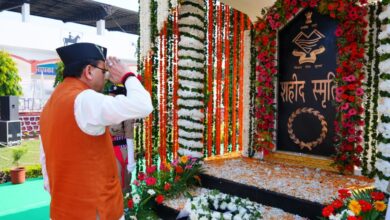 मुख्यमंत्री श्री पुष्कर सिंह धामी ने पुलिस स्मृति दिवस परेड के अवसर पर आयोजित कार्यक्रम में किया प्रतिभाग किया