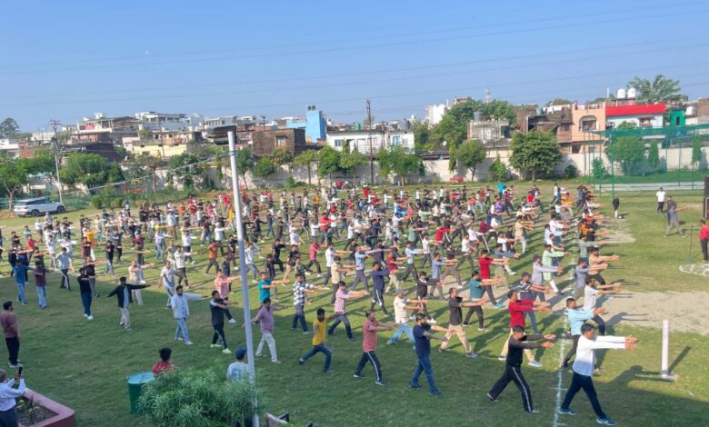 राष्ट्रीय स्वयंसेवक संघ के शताब्दी वर्ष पर बड़ोवाला में भव्य पथ संचालन, प्रांत प्रचार प्रमुख संजय जी ने किया प्रेरणादायी संबोधन