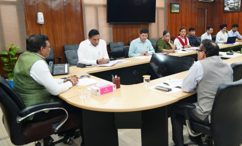 मुख्य सचिव ने नर्सिंग कोर्स संचालन हेतु संस्थानों के आवेदनों को लेकर सिंगल विंडो सिस्टम तैयार किए जाने के दिए निर्देश