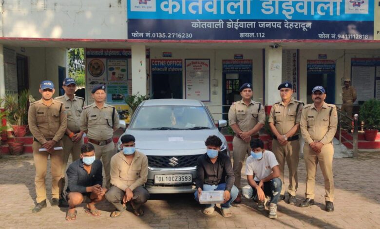 डोईवाला पुलिस द्वारा थाना क्षेत्र में एटीएम से हुई कैश चोरी की घटना का दून पुलिस ने किया अनावरण