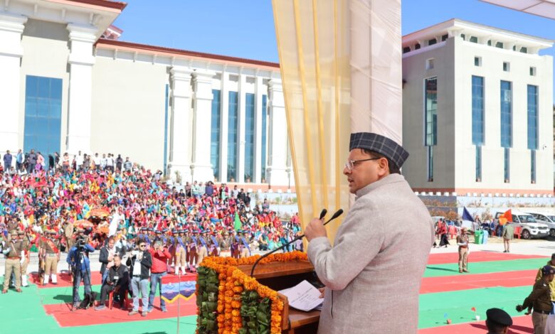 मुख्यमंत्री ने गैरसैंण में 142.25 करोड़ की विकास योजनाओं का लोकार्पण एवं शिलान्यास किया