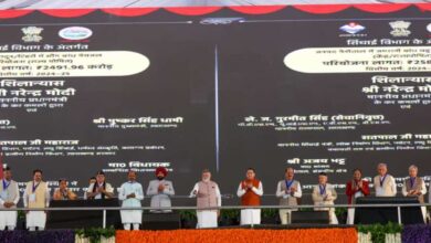 प्रधानमंत्री श्री नरेंद्र मोदी ने ₹8260.72 करोड़ की योजनाओं का लोकार्पण और शिलान्यास किया
