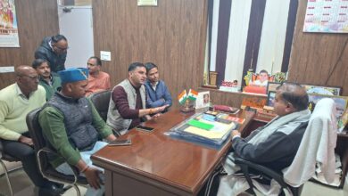 भाजपा अध्यक्ष से मिला उपनल संविदा कर्मचारी प्रतिनिधिमंडल, भट्ट ने दिया मदद का भरोसा भाजपा अध्यक्ष से मिला उपनल संविदा कर्मचारी प्रतिनिधिमंडल, भट्ट ने दिया मदद का भरोसा