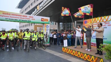 पीएनबी ने सतर्कता जागरूकता सप्ताह (वी. ए. डब्लूए) – 2025 मनाने के लिए आयोजित किया साइक्लोथॉन