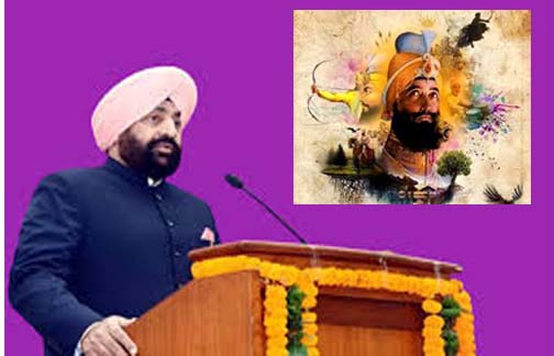 राज्यपाल गुरमीत सिंह ( लेफ्टिनेंट जनरल रिटा.)ने गुरु गोबिंद सिंह जी के प्रकाश पर्व पर दी प्रदेशवासियों को शुभकामनाएं