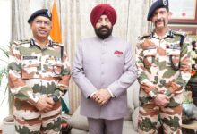 राज्यपाल से आईटीबीपी के डीजी ने की शिष्टाचार भेंट