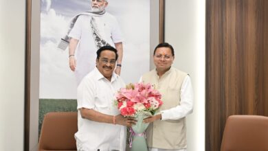 नई दिल्ली में केंद्रीय जल शक्ति मंत्री से मुख्यमंत्री पुष्कर सिंह धामी की भेंट, हरिद्वार कुंभ 2027 और नमामि गंगे परियोजनाओं पर चर्चा