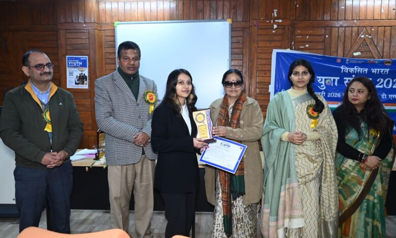 नैनीताल जिले में विकसित भारत युवा संसद–2026 का सफल आयोजन