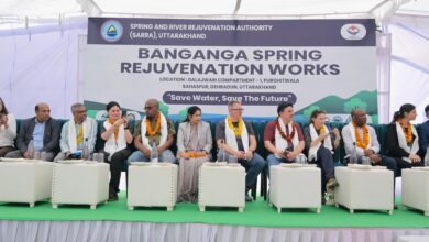 जल संरक्षण मॉडल देखने पुरोहितवाला पहुंचा आईयूसीएन का अंतराष्ट्रीय दल,