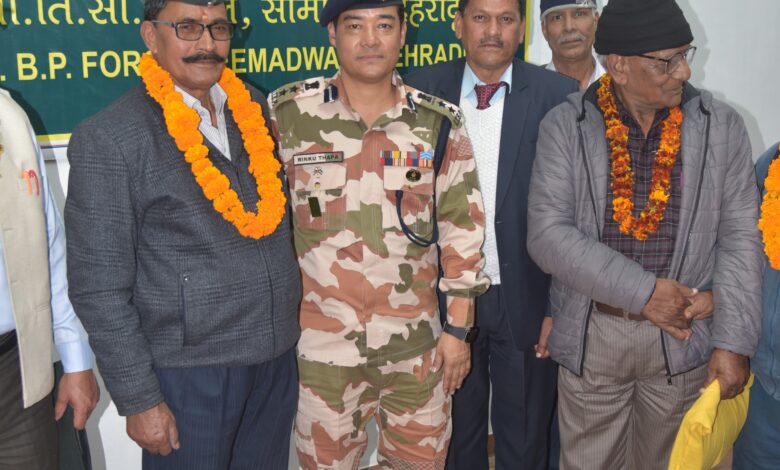 आई.टी.बी.पी. के सेवानिवृत पदाधिकारियों व दिवंगत पदाधिकारियों के आश्रितों के सम्मान में “सेवानिवृत सैनिक दिवस” का हुआ आयोजन आई.टी.बी.पी. के सेवानिवृत पदाधिकारियों व दिवंगत पदाधिकारियों के आश्रितों के सम्मान में “सेवानिवृत सैनिक दिवस” का हुआ आयोजन