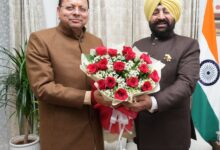 मुख्यमंत्री ने की राज्यपाल से शिष्टाचार भेंट