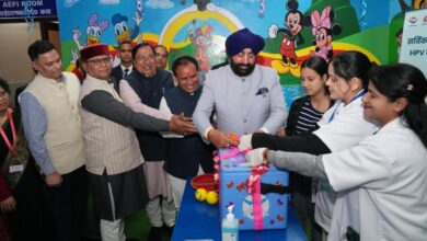 राज्यपाल गुरमीत सिंह ने देहरादून से किया राष्ट्रीय एचपीवी टीकाकरण अभियान का शुभारंभ, कहा— यह बेटियों के स्वास्थ्य की सुरक्षा का सशक्त संकल्प