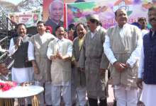 होली मिलन समारोह में कांग्रेस ने दिखाई एकजुटता