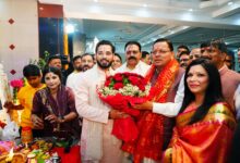 देहरादून में माता की चौकी में शामिल हुए मुख्यमंत्री धामी, प्रदेश की सुख-समृद्धि की कामना की