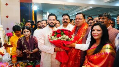 देहरादून में माता की चौकी में शामिल हुए मुख्यमंत्री धामी, प्रदेश की सुख-समृद्धि की कामना की