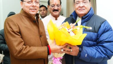 भराड़ीसैंण में मुख्यमंत्री धामी की सक्रियता, विधानसभा अध्यक्ष व नेता प्रतिपक्ष से की शिष्टाचार भेंट भराड़ीसैंण में मुख्यमंत्री धामी की सक्रियता, विधानसभा अध्यक्ष व नेता प्रतिपक्ष से की शिष्टाचार भेंट