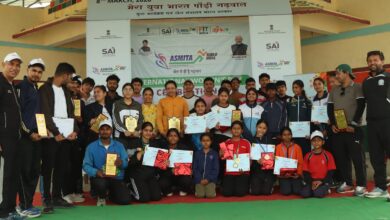 अंतरराष्ट्रीय महिला दिवस पर उत्तराखंड में ‘अस्मिता एथलेटिक्स लीग’ का आयोजन, सैकड़ों महिला खिलाड़ियों ने दिखाया दमखम अंतरराष्ट्रीय महिला दिवस पर उत्तराखंड में ‘अस्मिता एथलेटिक्स लीग’ का आयोजन, सैकड़ों महिला खिलाड़ियों ने दिखाया दमखम