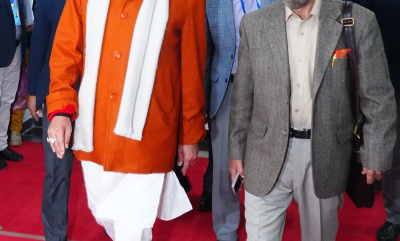 भराड़ीसैंण (गैरसैंण) में  विधानसभा बजट सत्र में प्रतिभाग हेतु प्रस्थान करते हुए  मुख्यमंत्री पुष्कर सिंह धामी