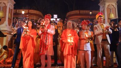 मुख्यमंत्री श्री पुष्कर सिंह धामी ने परमार्थ निकेतन में 38वें अंतर्राष्ट्रीय योग महोत्सव में किया प्रतिभाग मुख्यमंत्री श्री पुष्कर सिंह धामी ने परमार्थ निकेतन में 38वें अंतर्राष्ट्रीय योग महोत्सव में किया प्रतिभाग