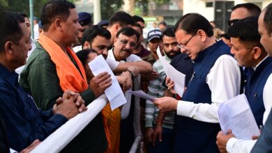 मुख्यमंत्री धामी ने ‘मुख्य सेवक संवाद’ में सुनी क्षेत्र की समस्याएं, दिए समाधान के निर्देश*