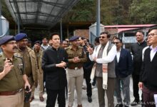 मुख्य सचिव ने किया भवाली-रातिघाट बाईपास, श्री कैंचीधाम मंदिर में निर्माण कार्यों का स्थलीय निरीक्षण