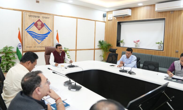 मुख्य सचिव आनंद बर्द्धन की अध्यक्षता में व्यय वित्त समिति की बैठक, पार्किंग, पेयजल और सड़क परियोजनाओं को मंजूरी