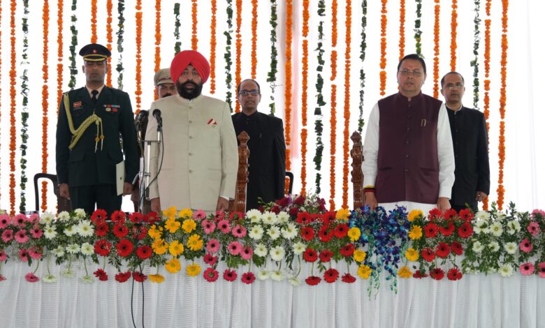 उत्तराखण्ड मंत्रिमंडल विस्तार: 5 नवनियुक्त मंत्रियों ने ली शपथ, राज्यपाल ने दिलाई पद एवं गोपनीयता की शपथ उत्तराखण्ड मंत्रिमंडल विस्तार: 5 नवनियुक्त मंत्रियों ने ली शपथ, राज्यपाल ने दिलाई पद एवं गोपनीयता की शपथ