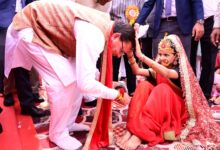 मुख्यमंत्री  ने सामूहिक कन्या पूजन कार्यक्रम में किया प्रतिभाग