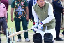 उत्तरांचल प्रेस क्लब द्वारा आयोजित मंजुल सिंह मांजिला स्मृति अंतर क्रिकेट टूर्नामेंट का सी एम धामी ने किया विधिवत शुभारंभ