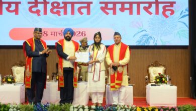भरसार विश्वविद्यालय के तृतीय दीक्षांत समारोह में 283 छात्रों को उपाधि, राज्यपाल ने किया सम्मानित