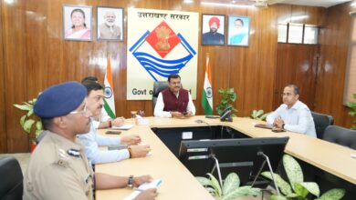 मुख्य सचिव ने ली सचिवालय में लॉ एंड ऑर्डर को लेकर बैठक