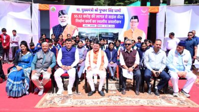 ₹55.52 करोड़ की लागत से बन रहे अत्याधुनिक साइंस सेंटर का मुख्यमंत्री ने किया निरीक्षण