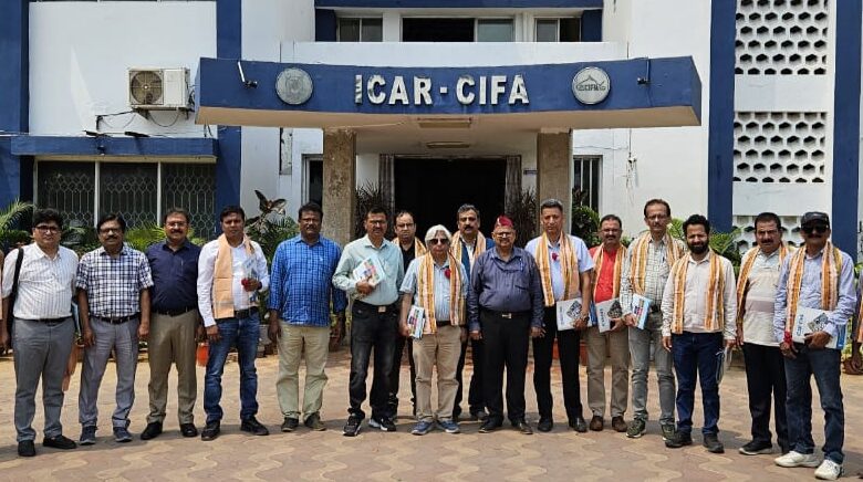 भुवनेश्वर, ओडिशा स्थित केंद्रीय मीठे जल मत्स्य पालन संस्थान(सीआईएफए) में उत्तराखंड के मीडिया प्रतिनिधिमंडल ने किया अध्ययन दौरा भुवनेश्वर, ओडिशा स्थित केंद्रीय मीठे जल मत्स्य पालन संस्थान(सीआईएफए) में उत्तराखंड के मीडिया प्रतिनिधिमंडल ने किया अध्ययन दौरा