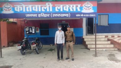 फरार चल रहा हुक्का गैंग का बदमाश गिरफ्तार