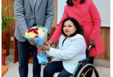 राज्य में प्रथमबार समाज के महत्वपूर्ण अंग दिव्यांगजनों के लिए ऋषिकेश में बन रहा आधुनिक इंडोर बैडमिंटन हॉल