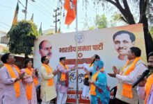 भाजपा ने 27 में हैट्रिक प्रण के साथ हर्षौल्लास से मनाया पार्टी स्थापना दिवस