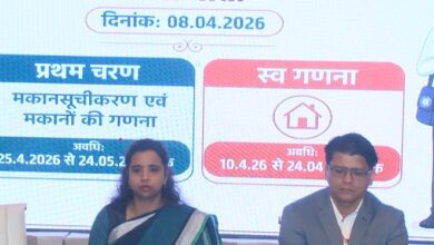 उतराखंड में जनगणना की शुरुआत 10 अप्रैल 2026 को राज्यपाल लेफ्टिनेंट जनरल (रि) गुरमीत सिंह की स्व-गणना से की जाएगी उतराखंड में जनगणना की शुरुआत 10 अप्रैल 2026 को राज्यपाल लेफ्टिनेंट जनरल (रि) गुरमीत सिंह की स्व-गणना से की जाएगी