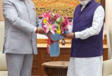 राज्यपाल गुरमीत सिंह ने प्रधानमंत्री नरेंद्र मोदी से की शिष्टाचार भेंट, विकास और भविष्य की तकनीकों पर हुई चर्चा