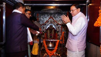 मुख्यमंत्री पुष्कर सिंह धामी ने पीएम मोदी के प्रस्तावित दौरे की तैयारियों का लिया जायजा, जसवंत ग्राउंड से मां डाट काली मंदिर तक किया स्थलीय निरीक्षण