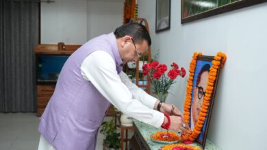 सीएम धामी ने बाबा साहेब आंबेडकर को दी श्रद्धांजलि, बताया समरस समाज का मार्गदर्शक