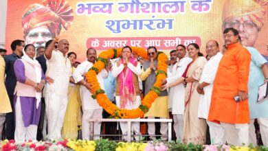 मुख्यमंत्री ने हल्दीघेरा, खटीमा में ₹7.23 करोड़ की लागत से निर्मित गौशाला का किया लोकार्पण